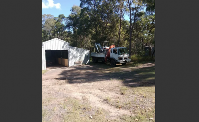 Redland Bay - Secure Hardstand for Truck and Machinery