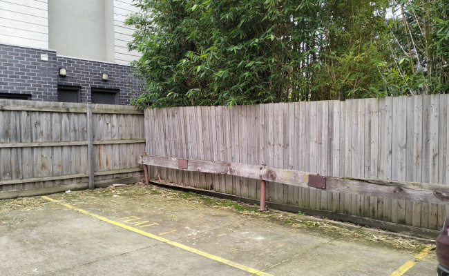 Driveway parking on Warleigh Road in West Footscray Victoria