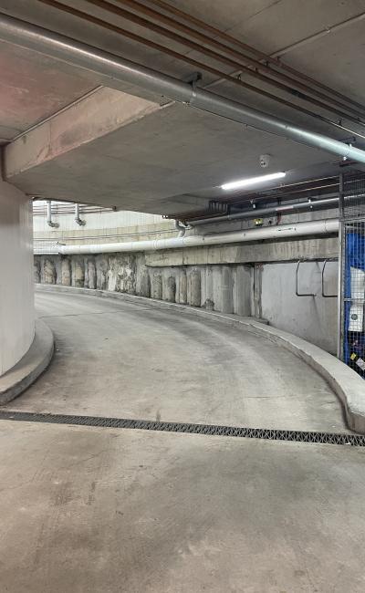 Indoor parking with passcode access (great location under Blackwood)