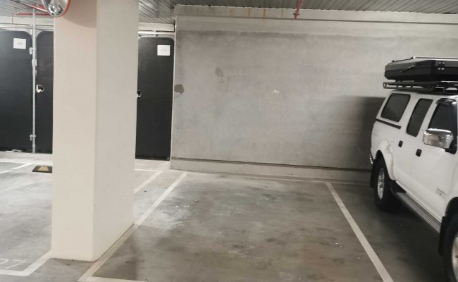 Indoor lot parking on Collins Street in Docklands Victoria Indoor lot parking on Collins Street in Docklands Victoria