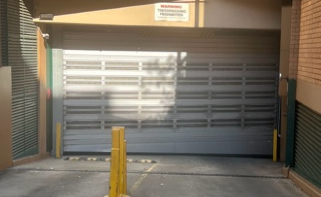 Secure undercover parking lot in Pyrmont