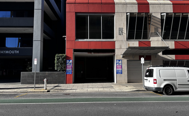 Secure Reserved Parking on Waymouth St