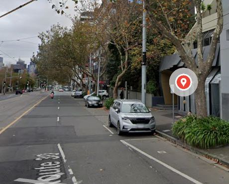 Secure parking, swipe card, commercial building