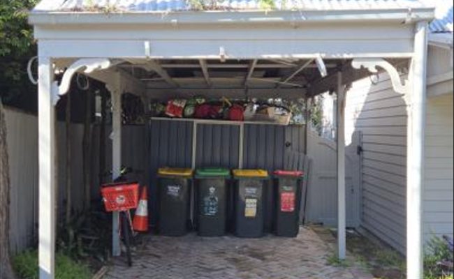 Newtown undercover parking spot with 24/7 CCTV. Safe, sheltered & steps from King Street shops.