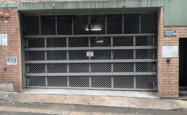 Ground Level Parking in Secure Apartment Complex