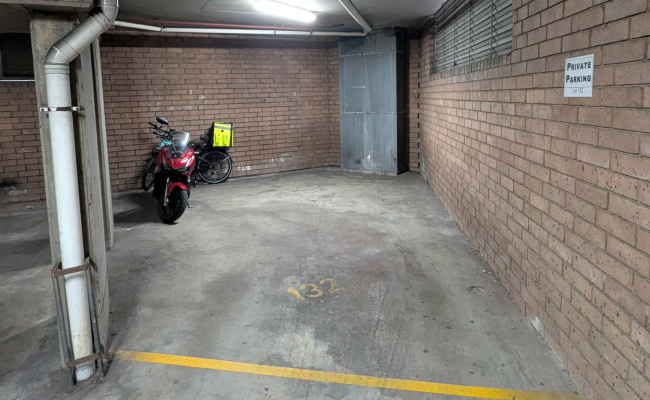 Ground Level Parking in Secure Apartment Complex
