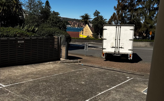 Beach/Wharf Front Parking in Manly