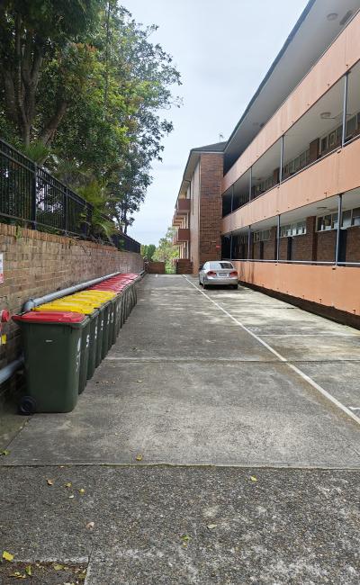 Great parking located in North Sydney