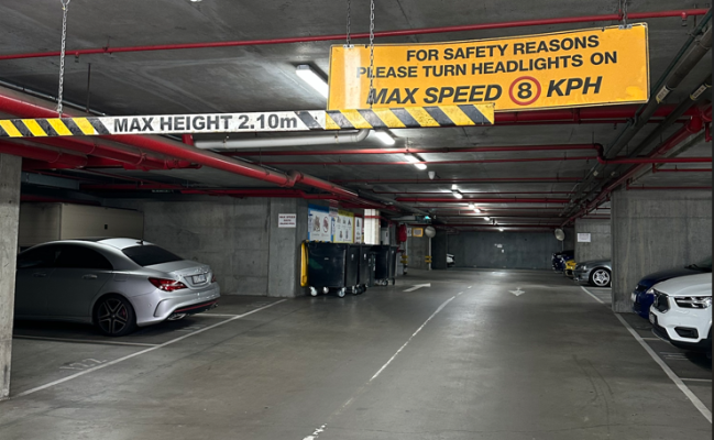 Parking space available at Whiteman Street