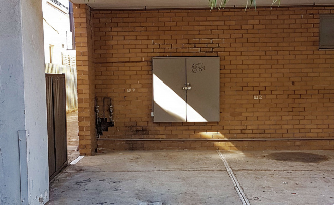 Great under cover space in Prahran Victoria close to the city