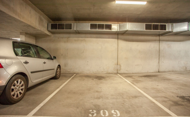 Indoor lot parking on Wreckyn Street in North Melbourne Victoria