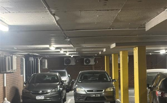 Secure parking spot 5 mins walk from South Yarra Train station