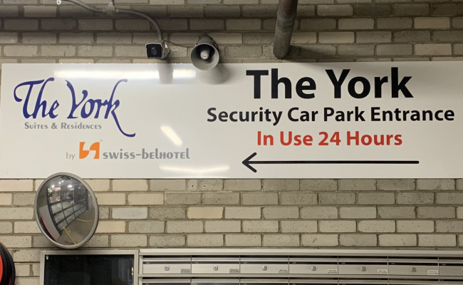 Secured indoor car park for rent at 5 York Street