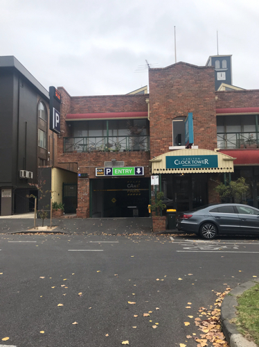 Great underground parking in Carlton