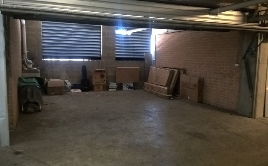 Secured Brick wall Double Lockup Garage/Storage.