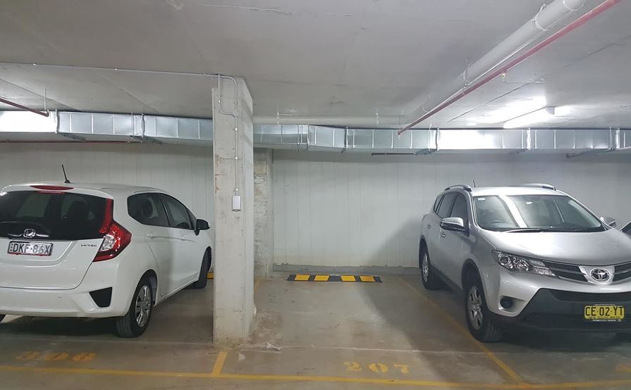 Underground parking space