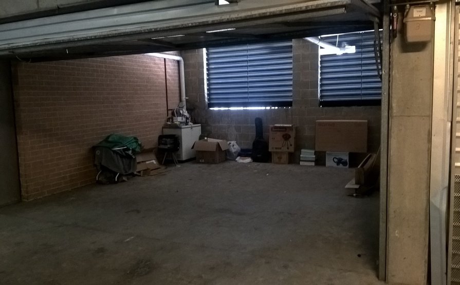 Secured Brick wall Double Lockup Garage/Storage.