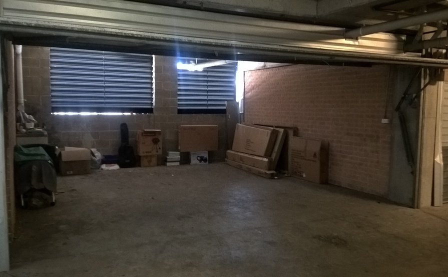 Secured Brick wall Double Lockup Garage/Storage.