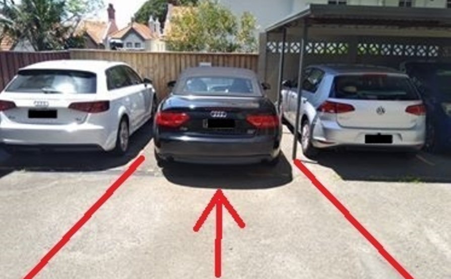 secured car park 