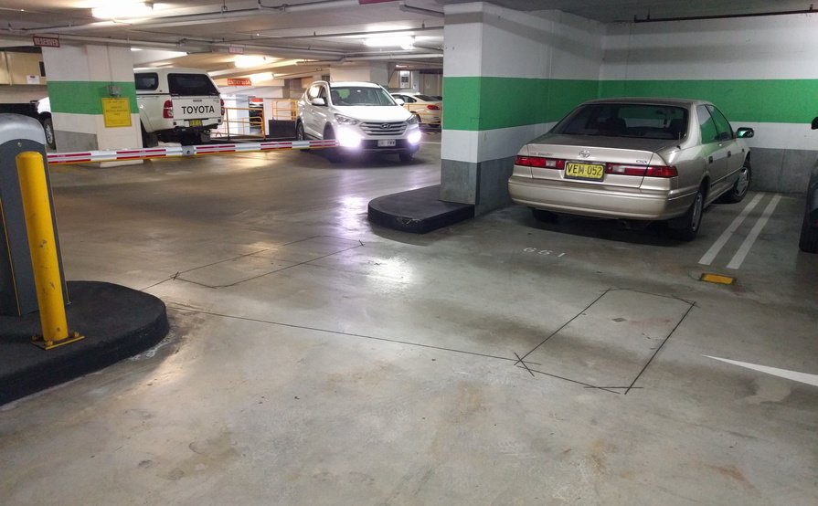 Sydney CBD - Secure Undercover World Square Parking Space