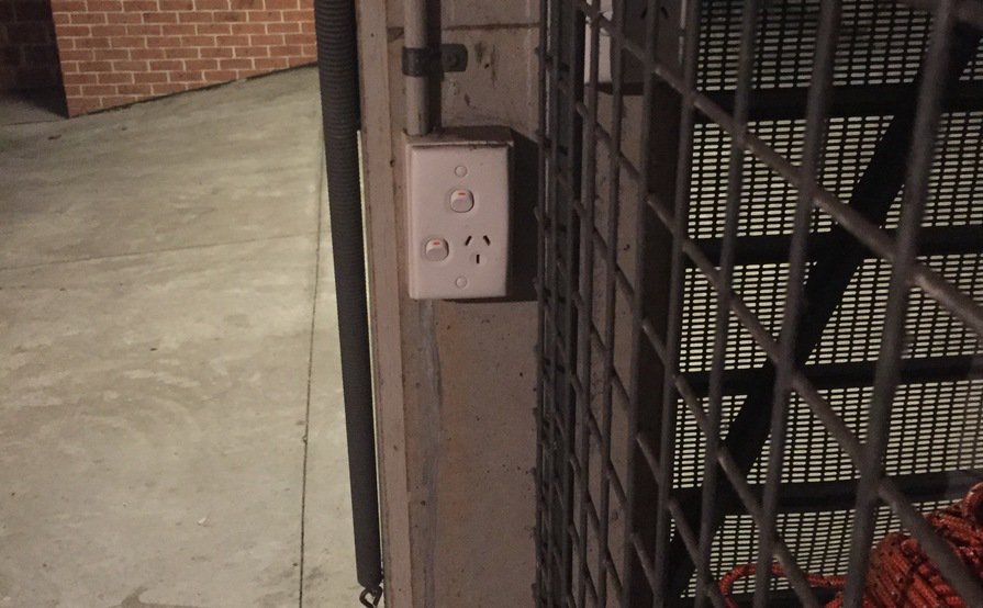 lock up garage space