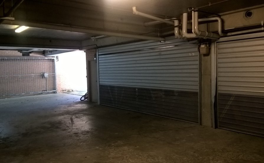 Secured Brick wall Double Lockup Garage/Storage.