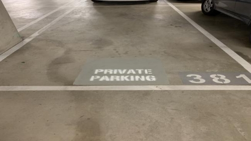Secure Underground Carspace on Victoria St