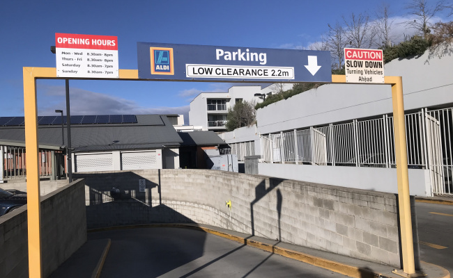 Secure undercover car spaces in heart of Gungahlin