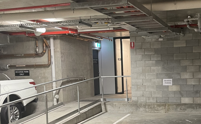 A car park space available in Fortitude Valley