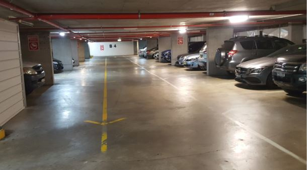 High security underground parking Bayswater Rd Potts Point