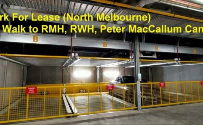 North Melbourne - Secure Undercover Parking Near RMH / RWH / Peter Mac