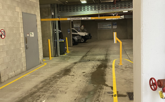 Convenient parking space in South Brisbane