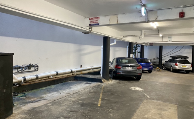 Great undercover parking space 1 min to Bondi Beach - very central location! With security cameras