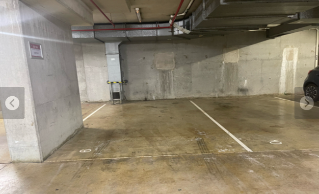 Reserved parking at Brisbane CBD on Margaret St