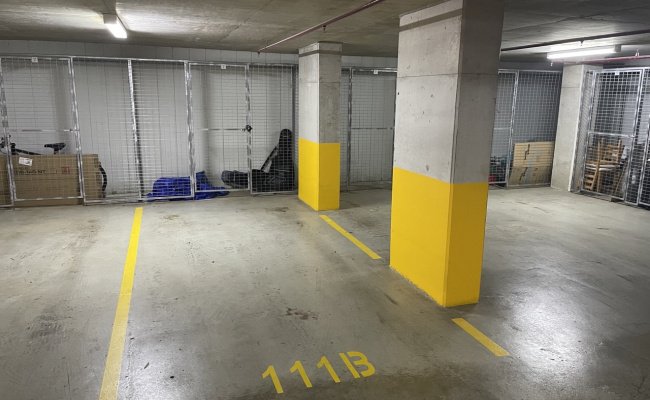 Meadowbank carpark - secure parking space
