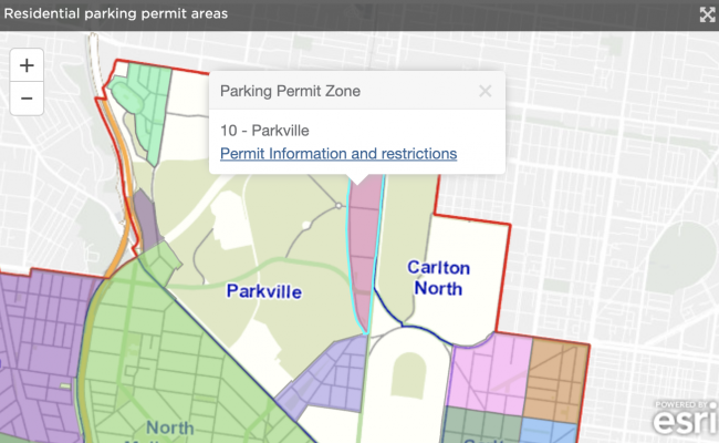 24/7 Street Parking Parkville University of Melbourne  (Area 10)